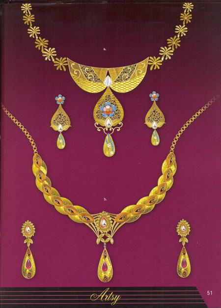 ARTSY ANTIQUE GOLD JEWELRY COLLECTIONS