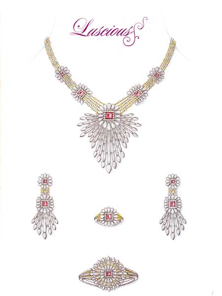 LUSCIOUS JEWELS  EXCLUSIVE DESIGNED BY SAMIR HATI